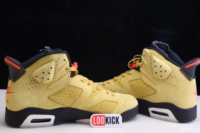 One Kick TRAVIS AIR SCOTT 6 JORDAN CN1084-300 YELLOW X 0708